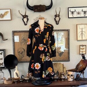 Authentic 1970's Collared Dress